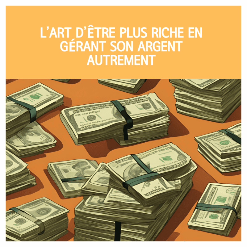 L’art d’être plus riche en gérant son argent autrement